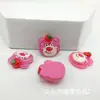 Dibujos Animados Transparente Polvo Fino Oso Fresa Resina Accesorios diy Funda de Teléfono Tocado Hebilla de Zapato Abanico Decoración Parche Material