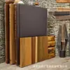 Juego de Tabla de Cortar con Forma de Libro de Madera de Acacia para Cocina para Uso Doméstico, Tabla de Alimentos Doble Cara de Madera Creativa