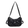 Bolsa de mão popular estilo coreano de luxo leve deste ano, bolsa dumpling, bolsa feminina, nova estampa de verão 2026, bolsa de ombro único, bolsa para trabalho, bolsa transversal