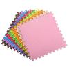 Tapete de chão em espuma EVA com padrão de folha emendada 60*60 12mm extra espesso antiderrapante tapete de engatinhar para bebê creche