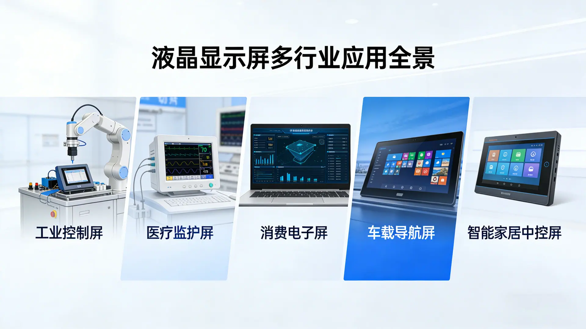 液晶屏多行业应用海报设计