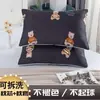 Juego de almohadas, almohada individual con funda, extraíble y lavable, apto para estudiantes y adultos, núcleo de almohada protector del cuello, se vende en pares