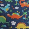 Venta al por mayor de tela de lino y algodón con estampado de animales, para cortinas, almohadas, cojines y manteles.