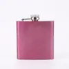 Botella de Vino de Acero Inoxidable de 6 Onzas Lista para Usar del Fabricante Portátil Estilo Viaje al Aire Libre Camping Botella de Vino Pequeña Portátil Venta al por Mayor de Botellas de Vino