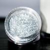 Comercio exterior transfronterizo lentejuelas brillantes doradas y plateadas lentejuelas brillantes bordado a punto de cruz tatuaje pequeño plantilla hueca flores polvo brillante