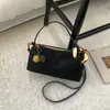 2025 Nova Bolsa de Mão de Alta Qualidade com Textura, Moda Versátil, Tendência, Nicho para Mulheres, Bolsa de Ombro Simples Casual, Bolsa Transversal