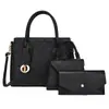 Bolsas para Mujer 2023 Nuevo Moda Retro Europea y Americana Gran Capacidad Bolsa para Suegra Bolso de Hombro Cruzado Bolso de Tres Piezas Venta al por Mayor