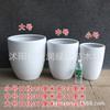 Vaso de flores de cerâmica grande estilo nórdico redondo interior verde plantação em vaso sala de estar de chão vaso de flores árvore de riqueza girassol