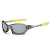 Gafas de Sol Deportivas Estilo Punk Callejero, Gafas Deportivas Coloridas con Película para Ciclismo y Montañismo, Gafas a Prueba de Viento, Gafas de Sol Trendy Y2K