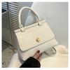 Bolso de Mano Pequeño con Textura a la Moda para Mujer 2025 Nuevo Bolso Casual para Viajar Estilo Retro Versátil de Un Hombro Cruzado