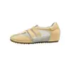 Zapatillas de ballet de malla plateada para mujer con aumento interno de altura, zapatos Gump de verano con velcro, zapatos Mary Jane deportivos casuales para mujer