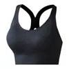 Cross-Border moda cueca esportes sem costura embrulhado peito largo alça de ombro bottoming menina push up ioga à prova de choque anti-exposição beleza de volta