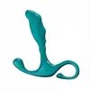 Dispositivo de masturbação para massagem da próstata masculina cross-border back court Plug anal de Silicone produtos sexuais refrescantes entrega em peça única