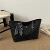 Bolsa Tote, bolsa feminina tecida retrô, novo estilo 2026, grande capacidade, bolsa de mão para o dia a dia, qualidade de exportação, bolsa feminina da moda