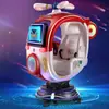 Carrinho de Balanço Infantil a Moeda Máquina dos Sonhos, Máquina de Balanço Grande Avião Giratória e Elevatória, Máquina de Jogo, Equipamento de Parque de Diversões