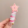 Corda de Celular Elástica Doce e Menina Elástico de Cabelo Verão Durável Artefato de Trança Headband de Trança Bolha de Amor