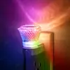 Luz Noturna Pequena RGB Modelo Plug-In Gy138 Modelo Mini Diamante Controle de Luz para Quarto Sensor Luz Noturna de Cabeceira Personalização