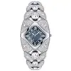 Relógio Feminino de Quartzo Cravejado com Diamantes DirectRhinestone