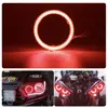 Anillo de Ojo de Ángel LED Cob para Faros de Coche Lente de Faro de Coche Anillo de Ojo de Ángel LED Cob Luz Antiniebla Altavoz Lente de Coche para Motocicleta