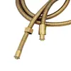 Manguera de Tubería de Agua para Cabezal de Ducha de Acero Inoxidable Color Oro Titanio de 1.5 m Manguera de Tubería de Ducha a Prueba de Explosiones para Baño Accesorios de Ducha