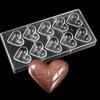 Molde de Chocolate de Plástico Duro PS Molde de Cubitos de Hielo Rosa Herramientas para Hornear Gelatina 3D Disponibles en Varios Estilos