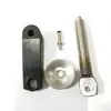 Soporte universal para motor fueraborda abrazadera de tornillo manija tornillo de bloqueo soporte de sujeción tornillo de soporte mango de plástico