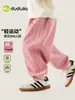 Compra 2 Artículos y Obtén 3 Yuan de Descuento Pantalones Deportivos de Otoño para Niñas Dudu Pantalones Largos para Niñas Pequeñas Moda de Otoño Ropa Moderna para Niños