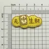 Novos Acessórios de Joias de Personagens de Mahjong de Desenho Animado em Acrílico Grampo de Cabelo Acessórios de Cabelo Cola de Creme Capa de Celular Material DIY