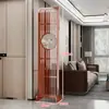 Nueva Pantalla Divisoria Estilo Chino para Sala de Estar, Plegable y Móvil, Madera Maciza, Estilo Chino, Entrada, Oficina, Divisor Decorativo Hueco