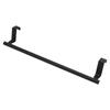Estante de Toallas de Acero Inoxidable Colgante de un Solo Poste Sin Taladrar Estante para Trapos Trasero de Puerta de Gabinete Barra para Toallas Colgante de Puerta de Gabinete