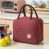 Fabricante Bolsa Aislada Bolsa de Almuerzo Bolsa Aislada Impresión de Logotipo Morral Bolsa de Almuerzo Patrón Color Impreso Bolsa Lonchera Morral