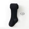 Meia-calça Infantil Outono e Inverno Nova Algodão Penteado Respirável Meia-calça para Meninas Cor Doce Não Cai