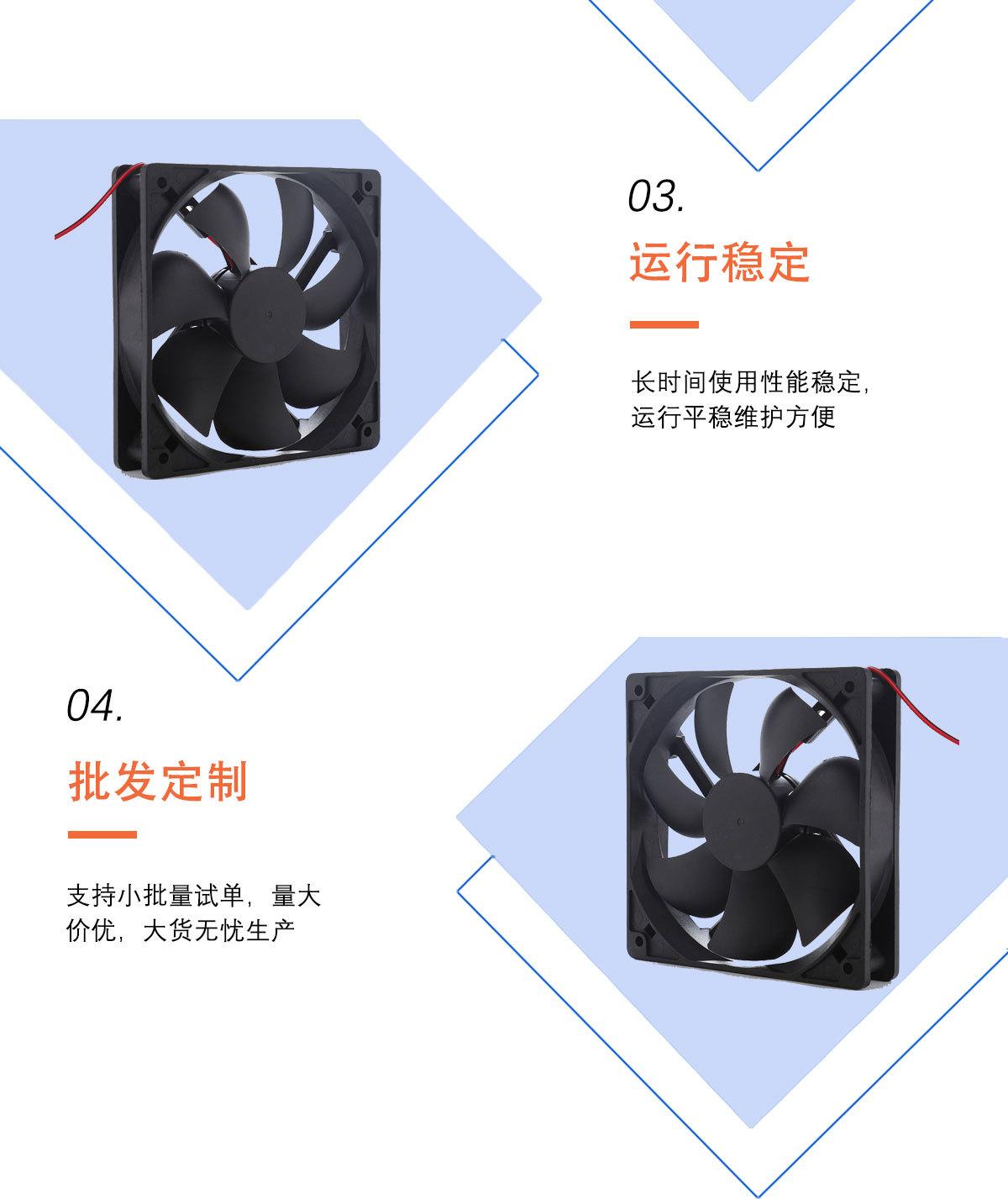 含油滚珠风扇