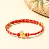 2026 Ano do Cavalo Festival do Barco-Dragão Novo Corda Colorida Rosto Sorridente Zongzi Pulseira Tecendo para Adultos e Crianças Atacado