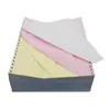 Máquina de recibos lista de vales de computadora tipo aguja, papel de impresión A4 de tres capas, dos partes, cuatro capas, cinco capas, dos capas