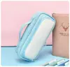 Estuche Nuevo Sencillo, Multifuncional, Gran Capacidad, Caja de Papelería de Aspecto Elegante para Estudiantes de Primaria, Bolsa de Papelería Portátil