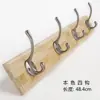 Colgador de 4 filas estilo europeo de aleación de zinc para uso doméstico en la sala de estar, cocina, baño, montado en la pared para guardar ropa, accesorios y sombreros