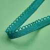 Borda de dente de cachorro de 0,9 cm unha crescente acessórios de renda elástica alça de sutiã de roupa íntima fita elástica