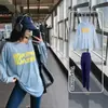 Outono e Inverno Fitness Yoga Plus Size Gordinha Manga Longa Solto Comprimento Médio Conjunto Emagrecimento Esportes ao Ar Livre Conjunto de Secagem Rápida