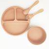 Traje de vajilla creativa nuevo 21 nórdico para niños plato de aprendizaje para comer plato portátil para suplementos alimenticios en stock