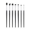 Juego de 7 brochas de maquillaje de ojos de lana pelo animal brocha para sombra de ojos detalles de sombreado de nariz gusano de seda tumbado brocha correctora Cangzhou