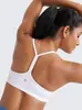 Sujetador de Yoga con Almohadillas de Pecho Desmontables Transfronterizo, Espalda Hermosa en Forma de Y, Tirantes Anchos, Chaleco Deportivo Transpirable, Alto Soporte y Comodidad