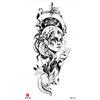 Tatuaje pequeño de brazo completo impermeable símbolo animal tótem calavera texto en stock venta al por mayor suministro transfronterizo