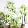 Planta Verde Artificial de Luxo Leve Madeira do Milênio Decoração de Sala de Estar Planta em Vaso Flor Artificial Biônica Árvore Sangue de Dragão Ornamentos de Chão para Interior