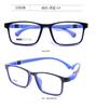 Nuevos lentes ultraligeros semi-silicona para niños, patillas desmontables, armazón de gafas TR90 bicolor, lentes planos 8810