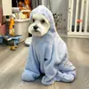 Nueva Bata de Baño para Mascotas Estilo Lindo, Toalla de Baño Absorbente, Toalla de Baño de Envoltura Completa para Perros y Gatos, Artículos de Limpieza para Mascotas