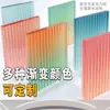 Fabricante Original Placa Acrílica Cor Gradiente Listra Ondulada de Água Vitrine Transparente Impressão UV Ondulação de Água