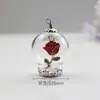 Criativo Papai Noel Árvore de Natal Boneco de Neve Cobertura de Vidro Transparente Pingente Série de Natal Chaveiro Pingente de Presente