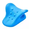 Masajeador y corrector de columna cervical, almohada de tracción, dispositivo de protección para el cuello, almohada especial para jorobas cervicales, soporte cervical en forma de C