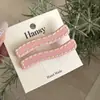 Pinza para el Cabello de Aceite con Forma de Ola Simple de Helado Estilo Coreano Pinza Lateral para Mujer Pinza Versátil para Flequillo Accesorio para el Cabello